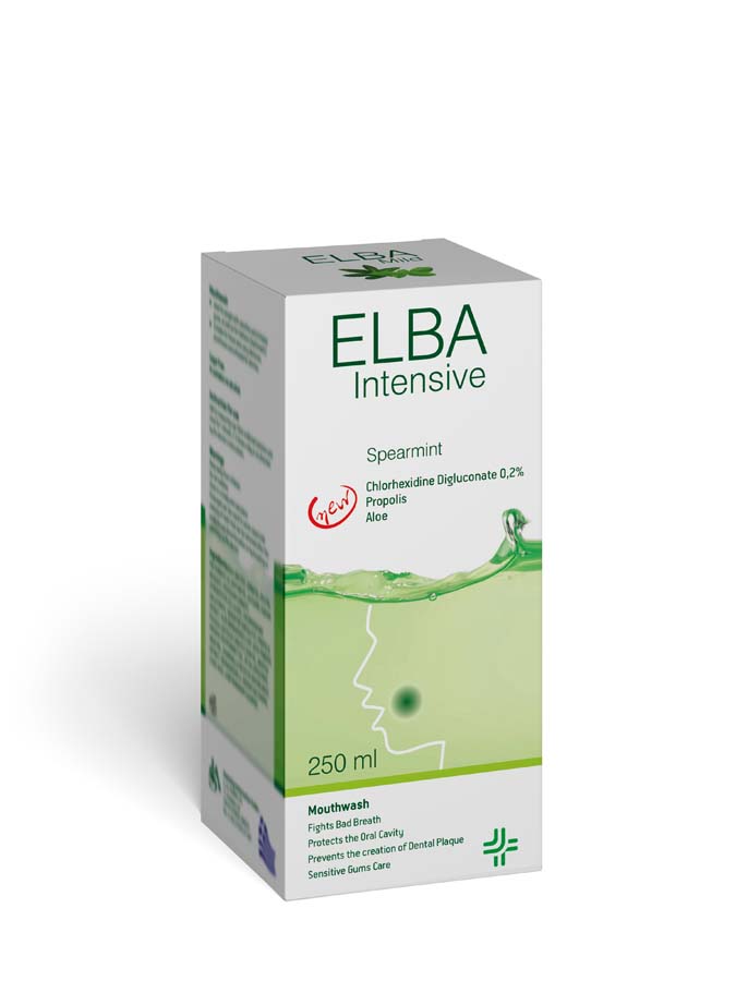 ELBA Intensive Mouthwash with Spearmint English Pack